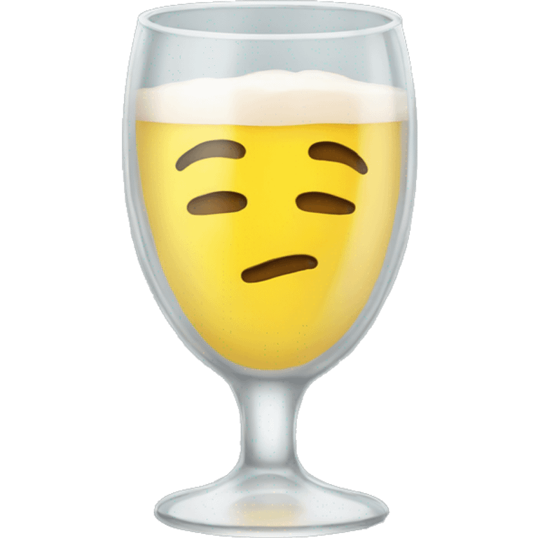 Glass cup emoji