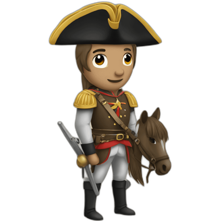 Horse soldier emoji