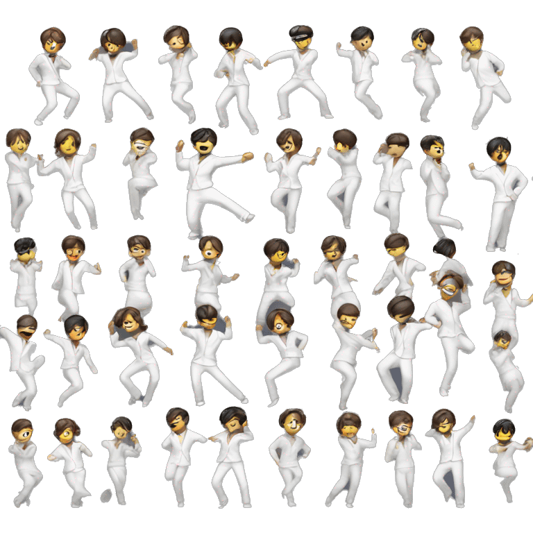 Kpop dancing emoji