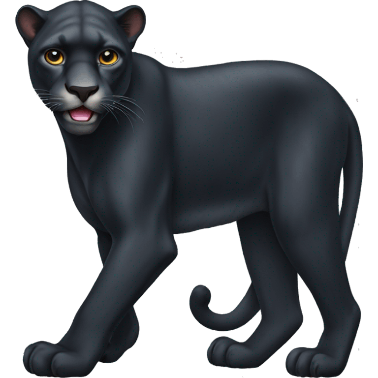  panther animal, full body emoji