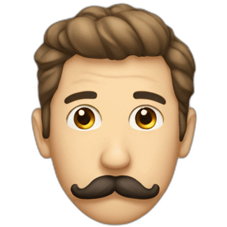 Moustaches emoji