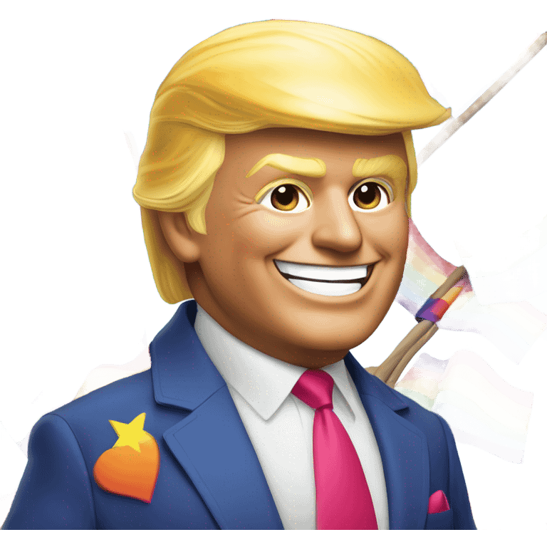 Gay Trump  emoji