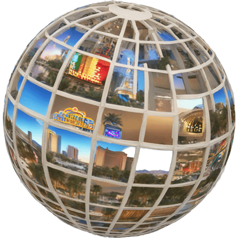 The sphere Las Vegas emoji