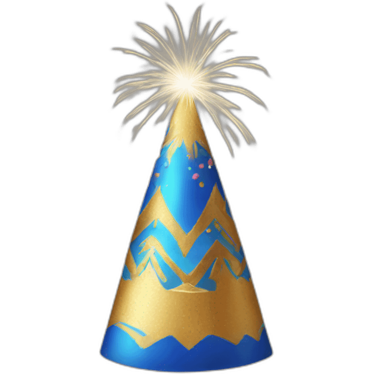 new year hat emoji