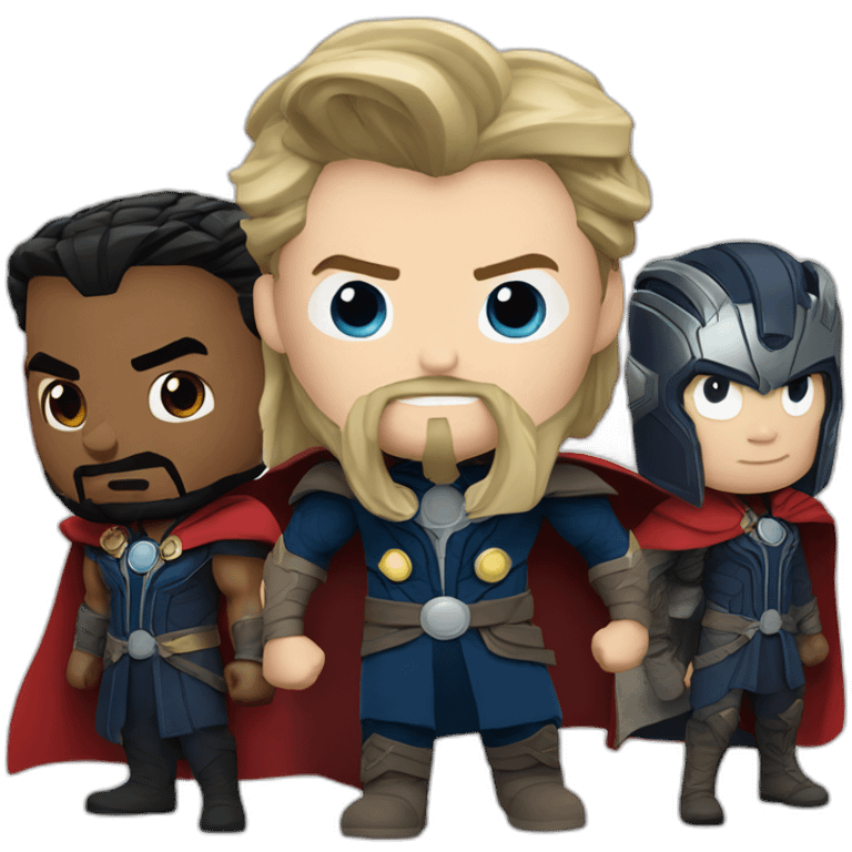 Doctor strange-thor-captain amerika emoji