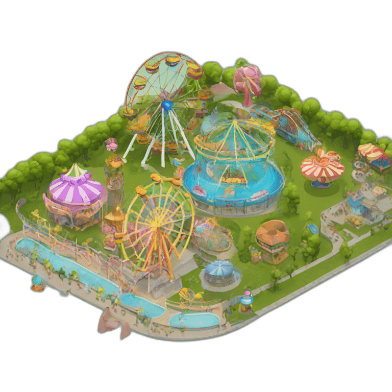 amusement theme park  emoji