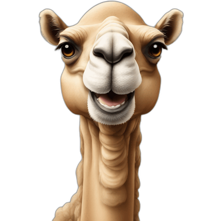 Camel smaile emoji