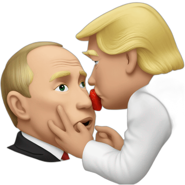 putin-kissing-trump emoji