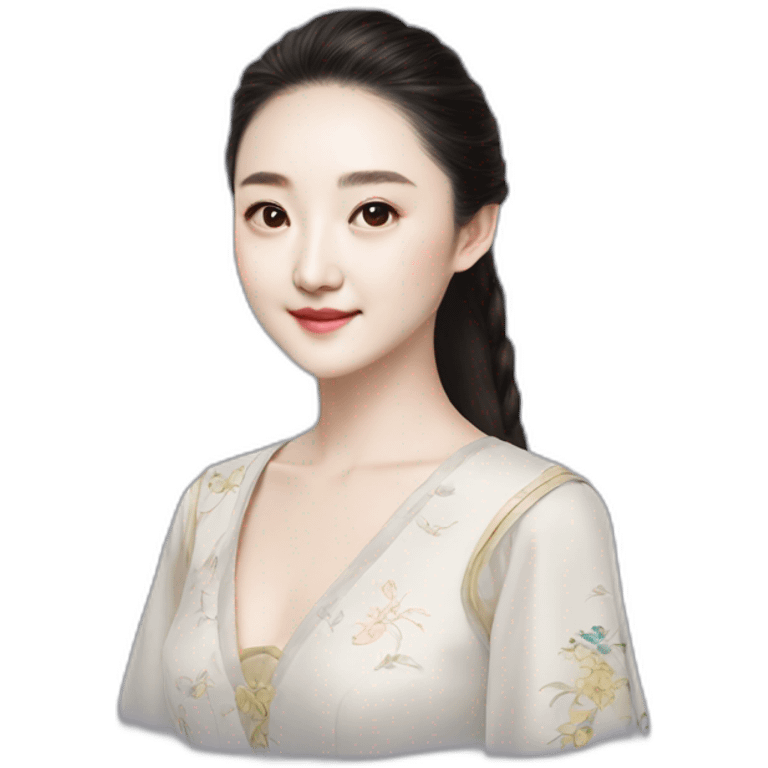 Zhao Liying; Zanilia Zhao emoji