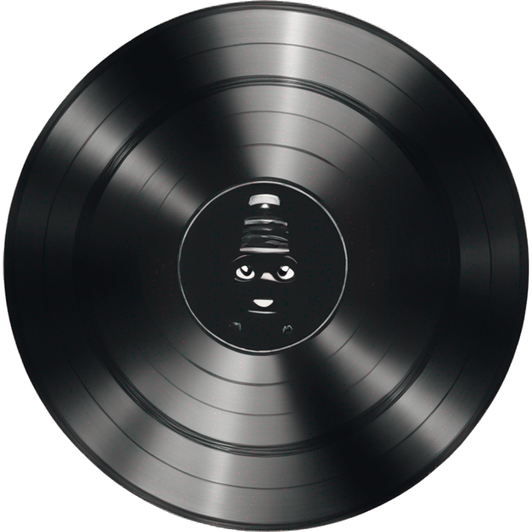 Vinyl record emoji