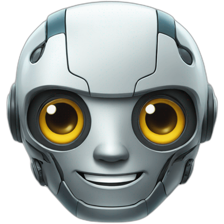 happy robot emoji