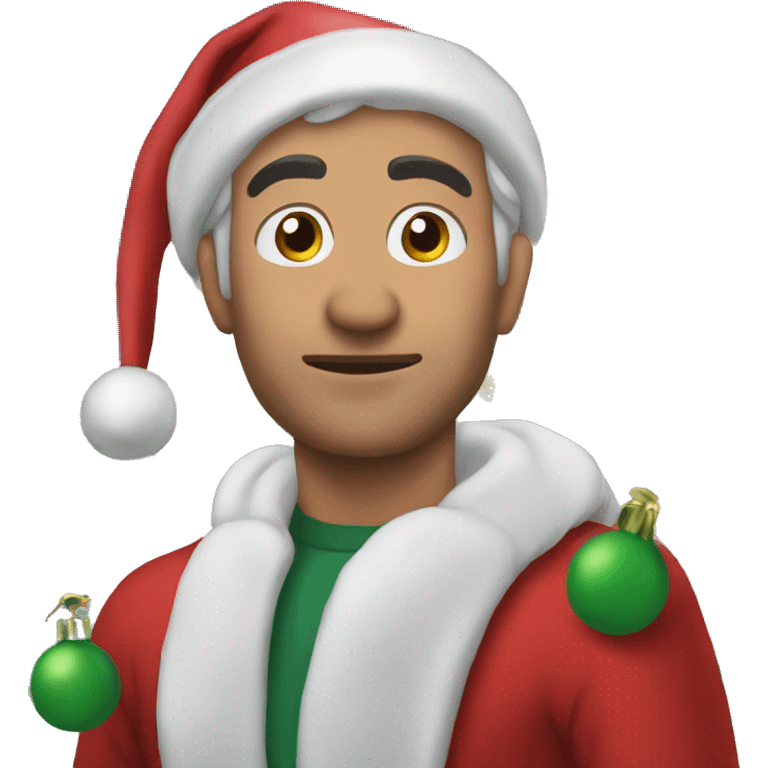 The night before Christmas  emoji