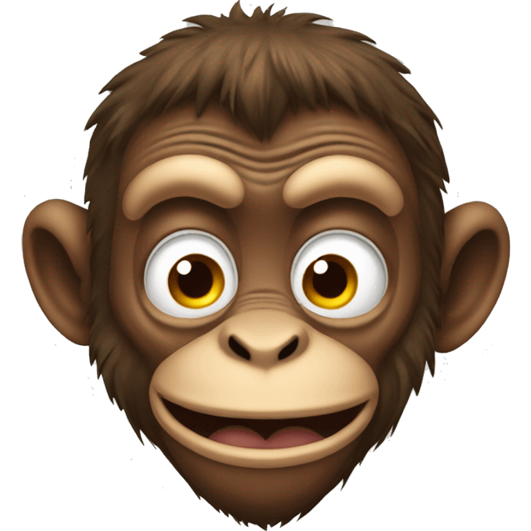 Crazy monkey  emoji