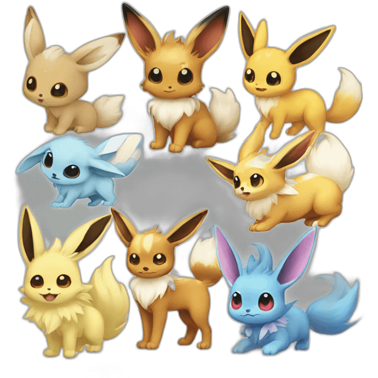 Eeveelutions emoji