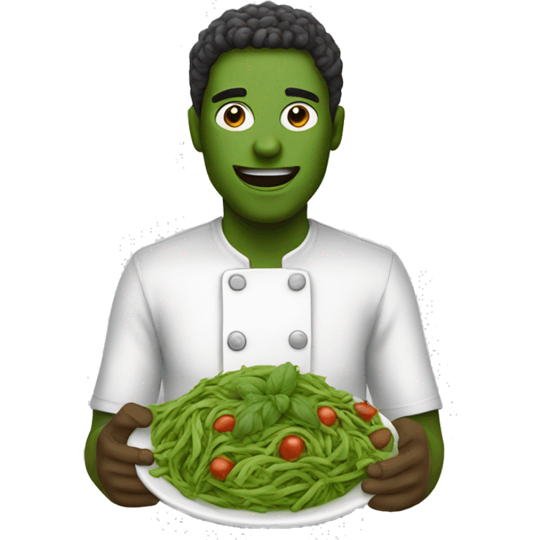 vegetarian who only eats pesto emoji