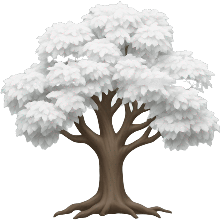 White tree emoji