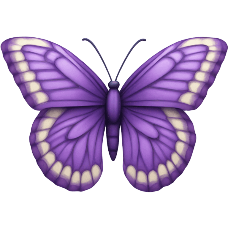 Purple butterfly  emoji