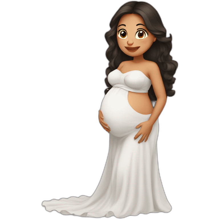 I love my latin pregnant wife emoji