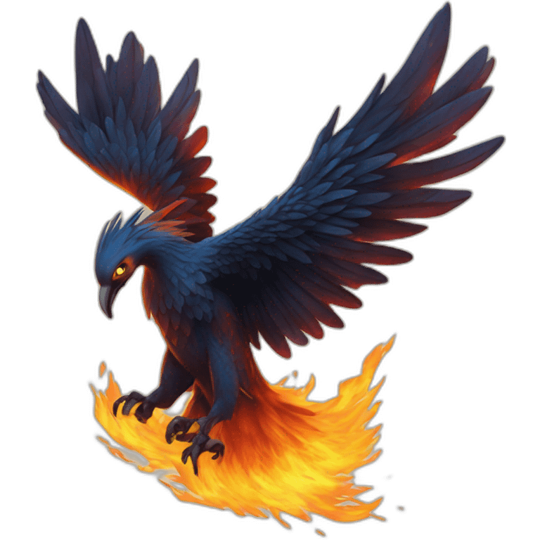 Phoenix fire Harry potter emoji