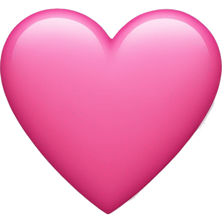 a pink heart emoji