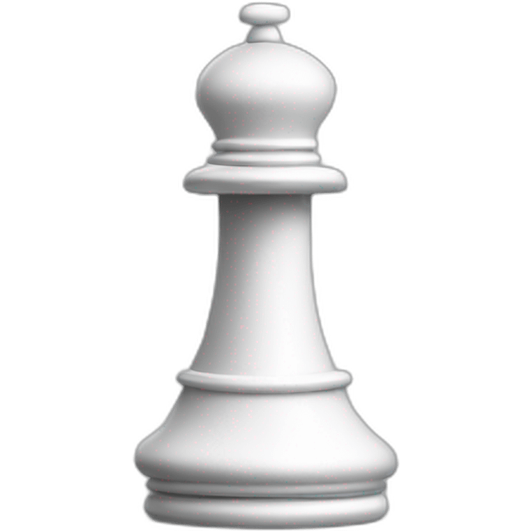 white Chess Pawn emoji