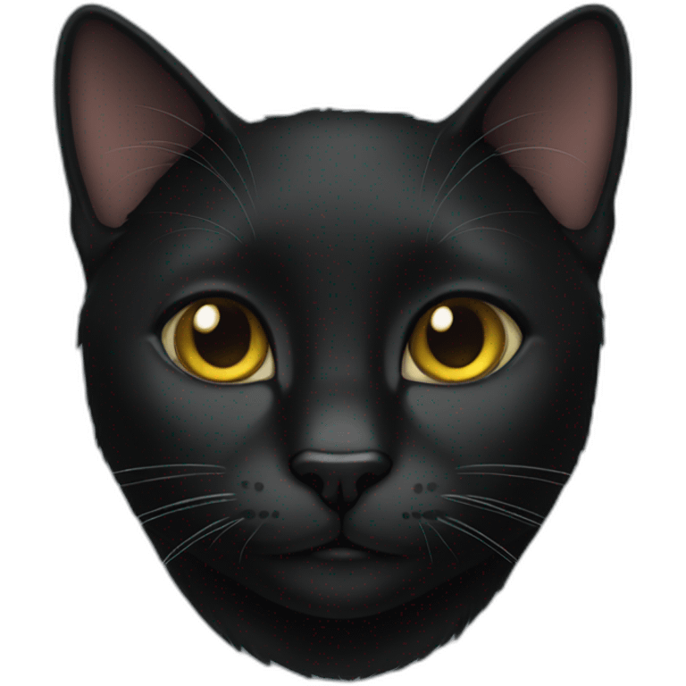 Black cat emoji