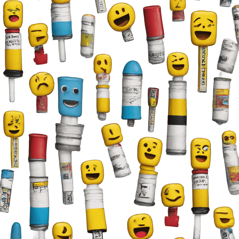 "pez dispenser" by basquiats emoji