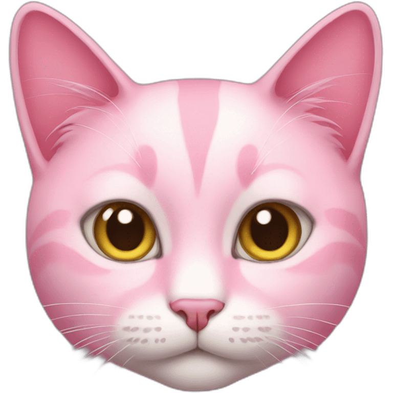 pink cat emoji