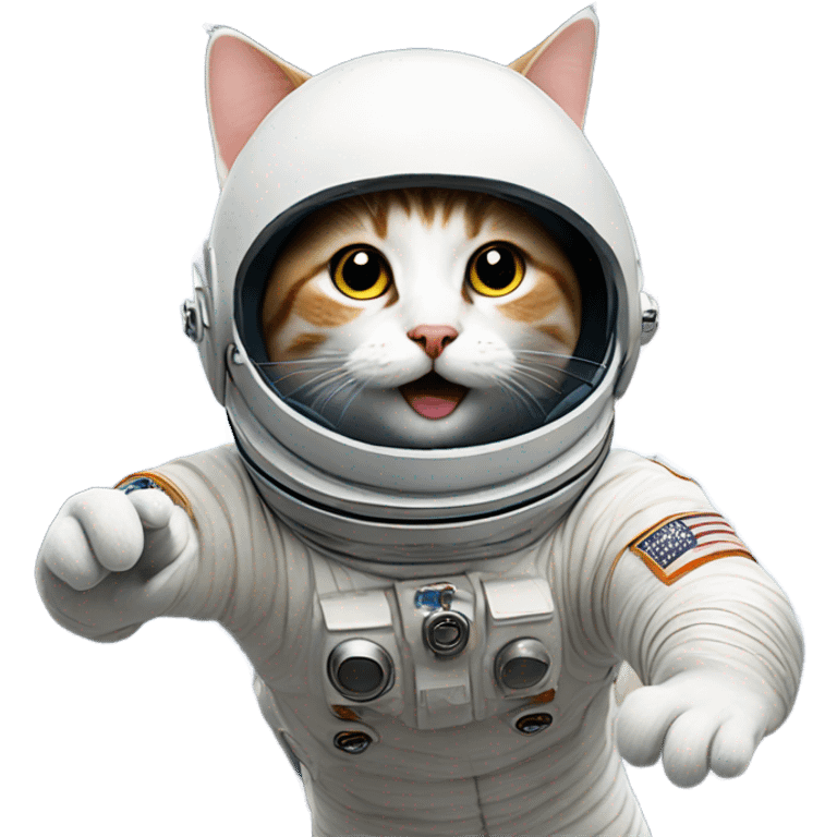 Cat in space emoji