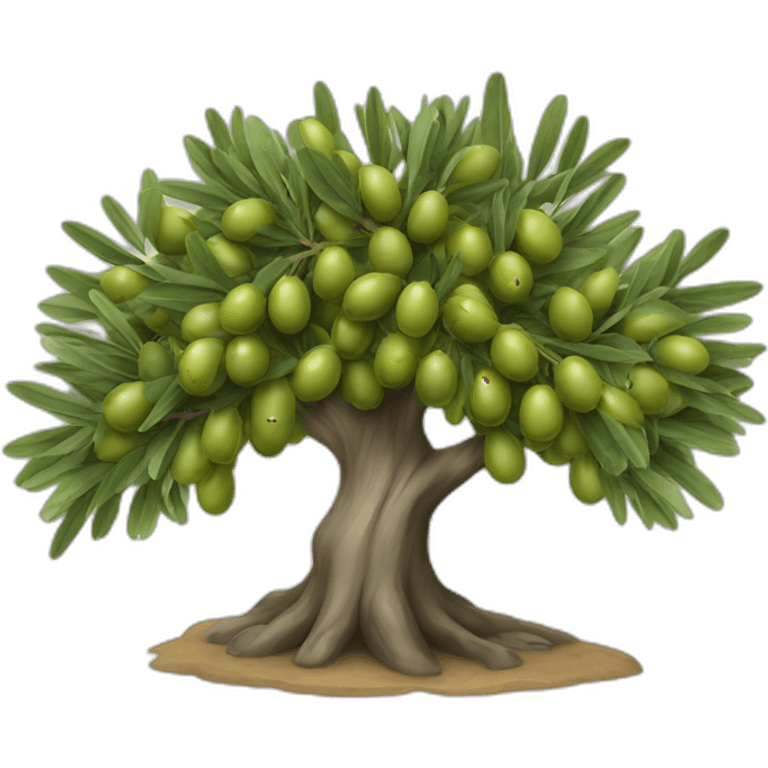 olive tree emoji