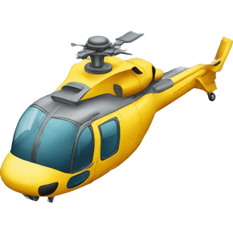 locked helicopter emoji