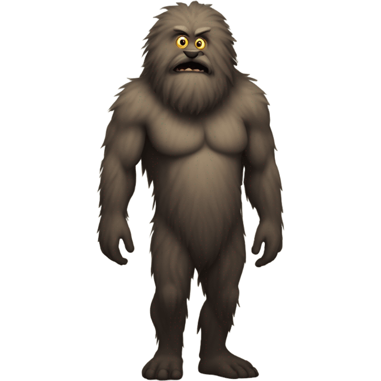 Bigfoot emoji