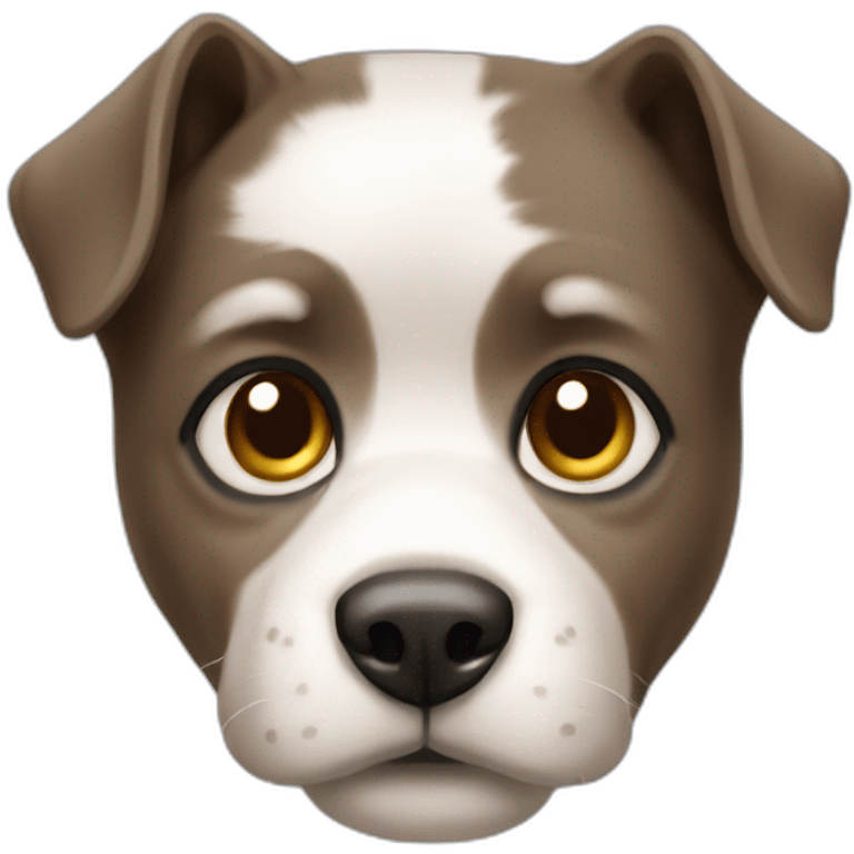 Chien sur chat emoji