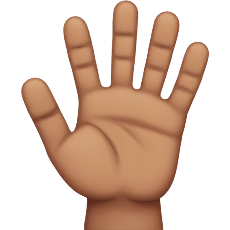 five fingers emoji