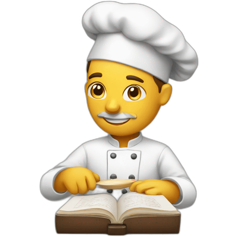 chef reading emoji