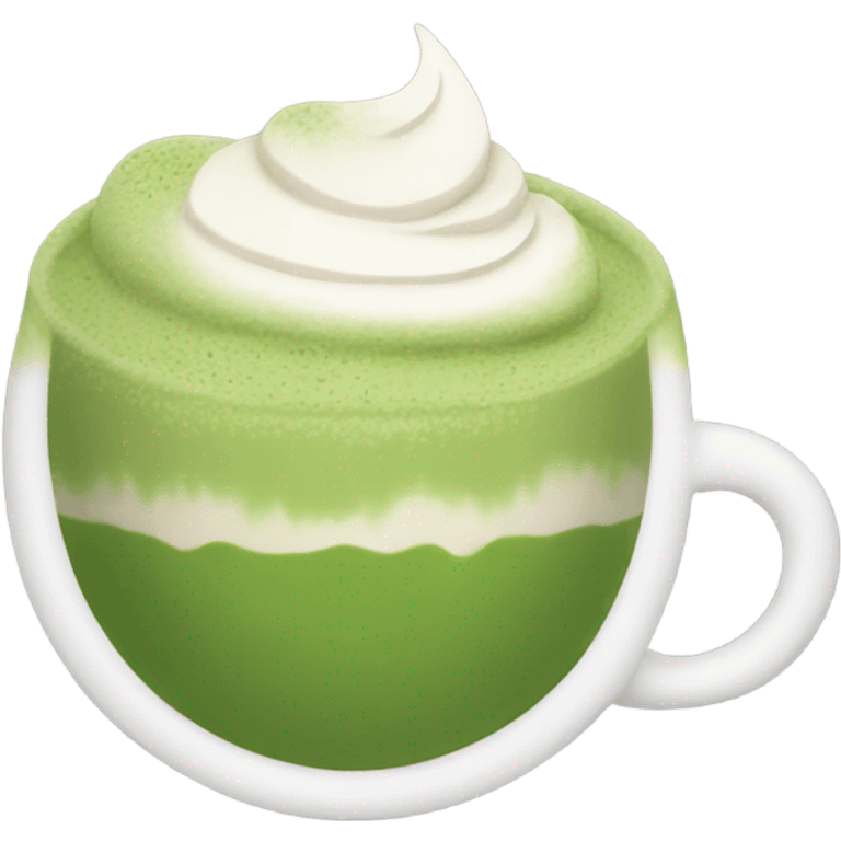 Matcha latte  emoji