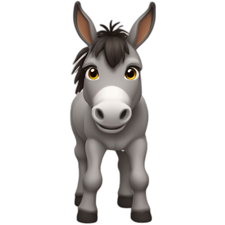 mini donkey emoji