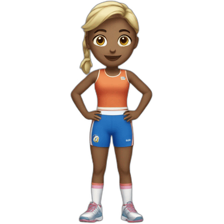 Sport girl emoji