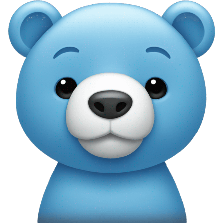 blue bear emoji