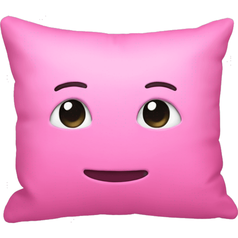 Pink pillow emoji