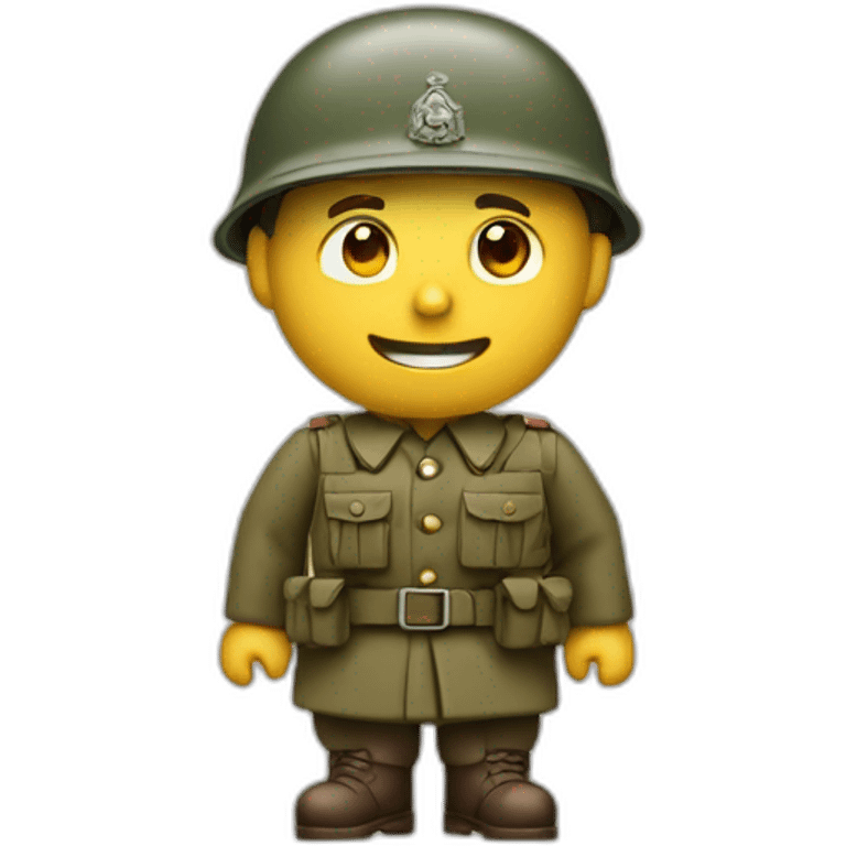 british WW2 soldier emoji