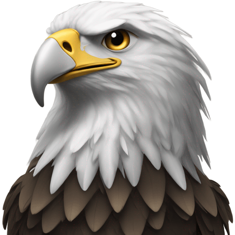 an eagle with multiple claws and heads emoji