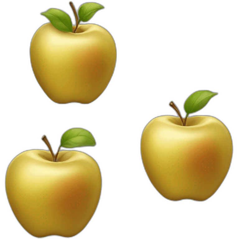 golden apple emoji