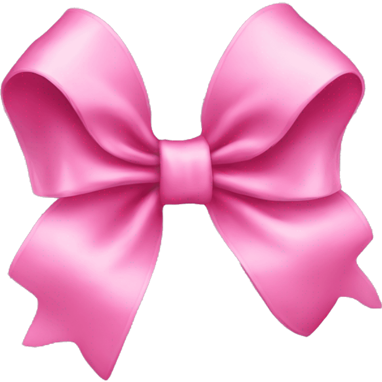 Pink bow emoji