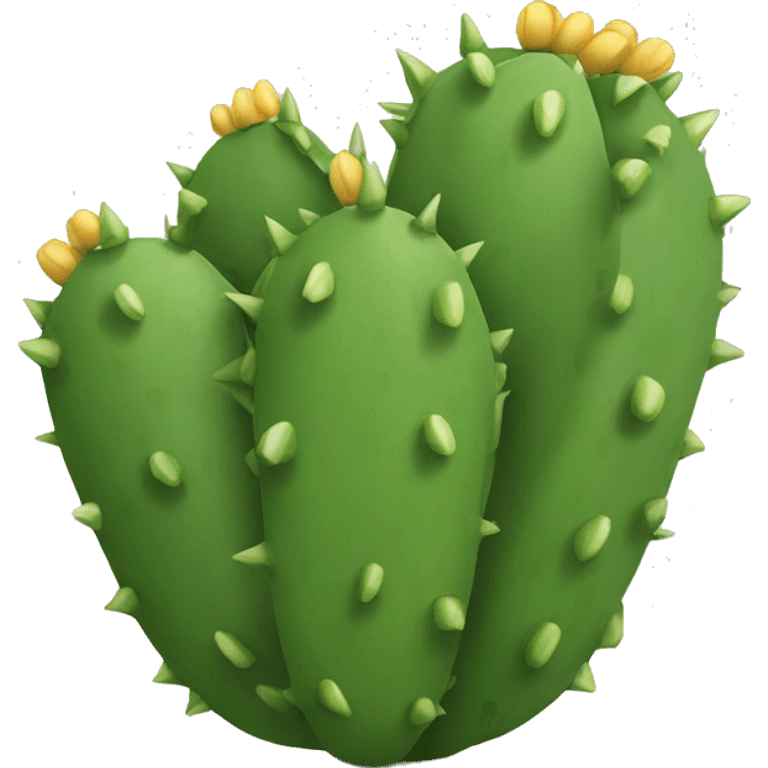 round Nopal emoji