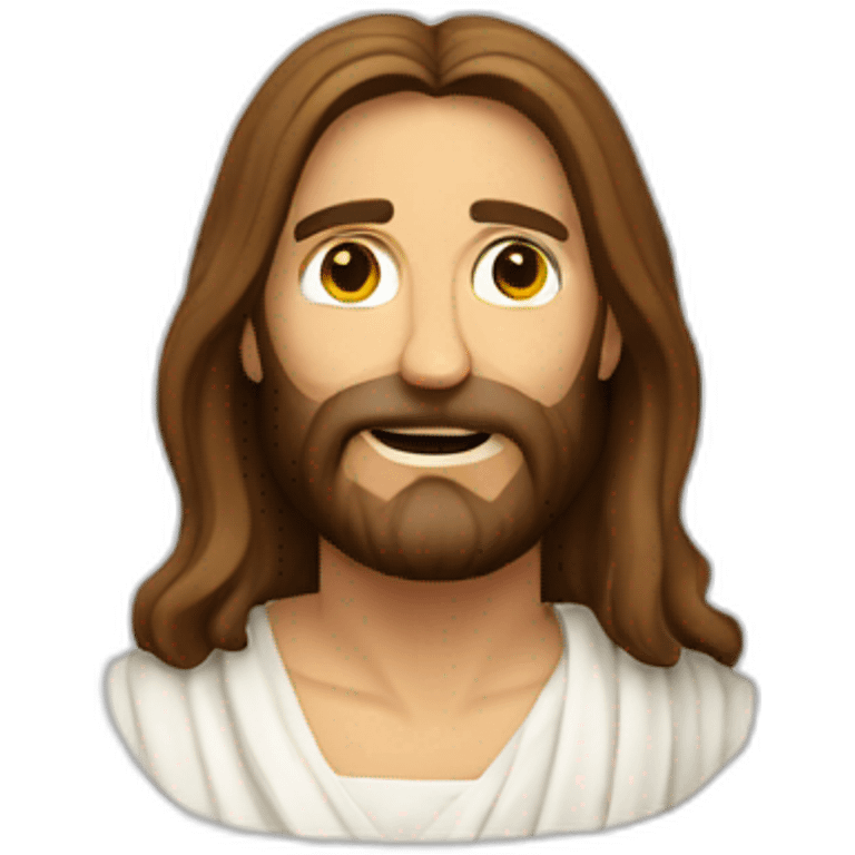 Jesus defeated the devil emoji