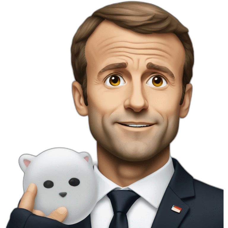 Emmanuel Macron emoji