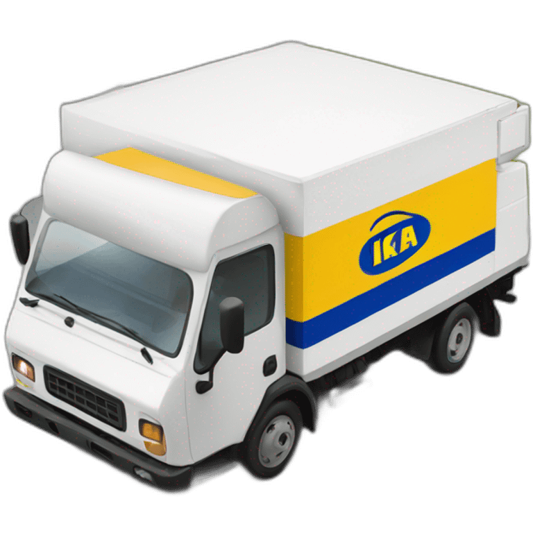 IKEA delivery truck emoji