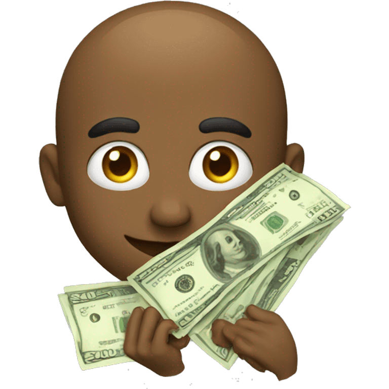 Dilnur with money emoji