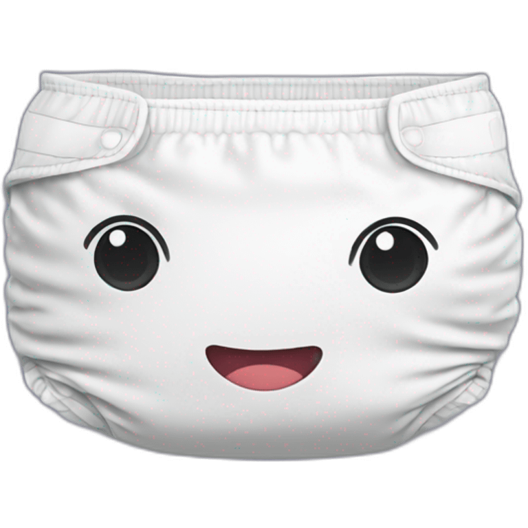 Plastic diaper emoji